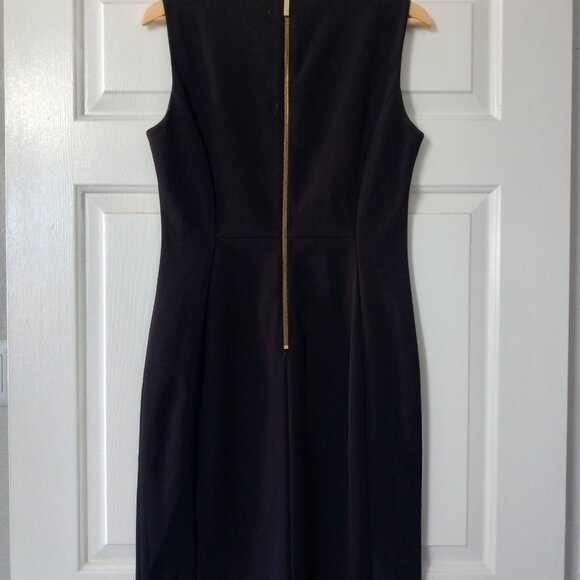 CALVIN KLEIN Sleeveless Sheath Dress / LIKE NEW / $̶1̶1̶0̶ —> $77 - Picture 3 of 8